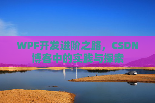 WPF开发进阶之路，CSDN博客中的实践与探索